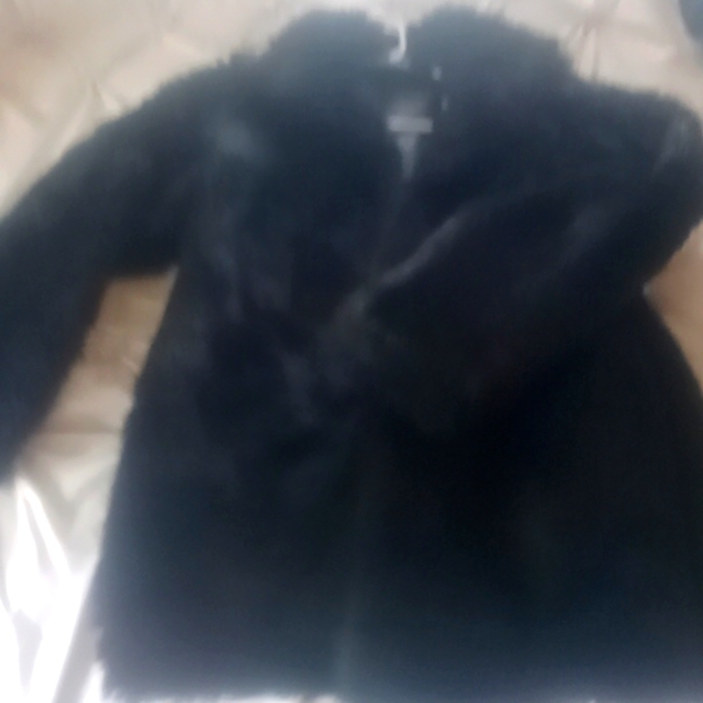 Faux fur jacket